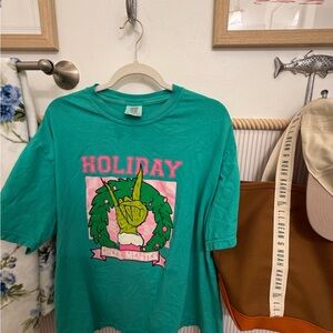 Comfort Colors Grinch Holiday Cheer Meister Graphic Tee – XL